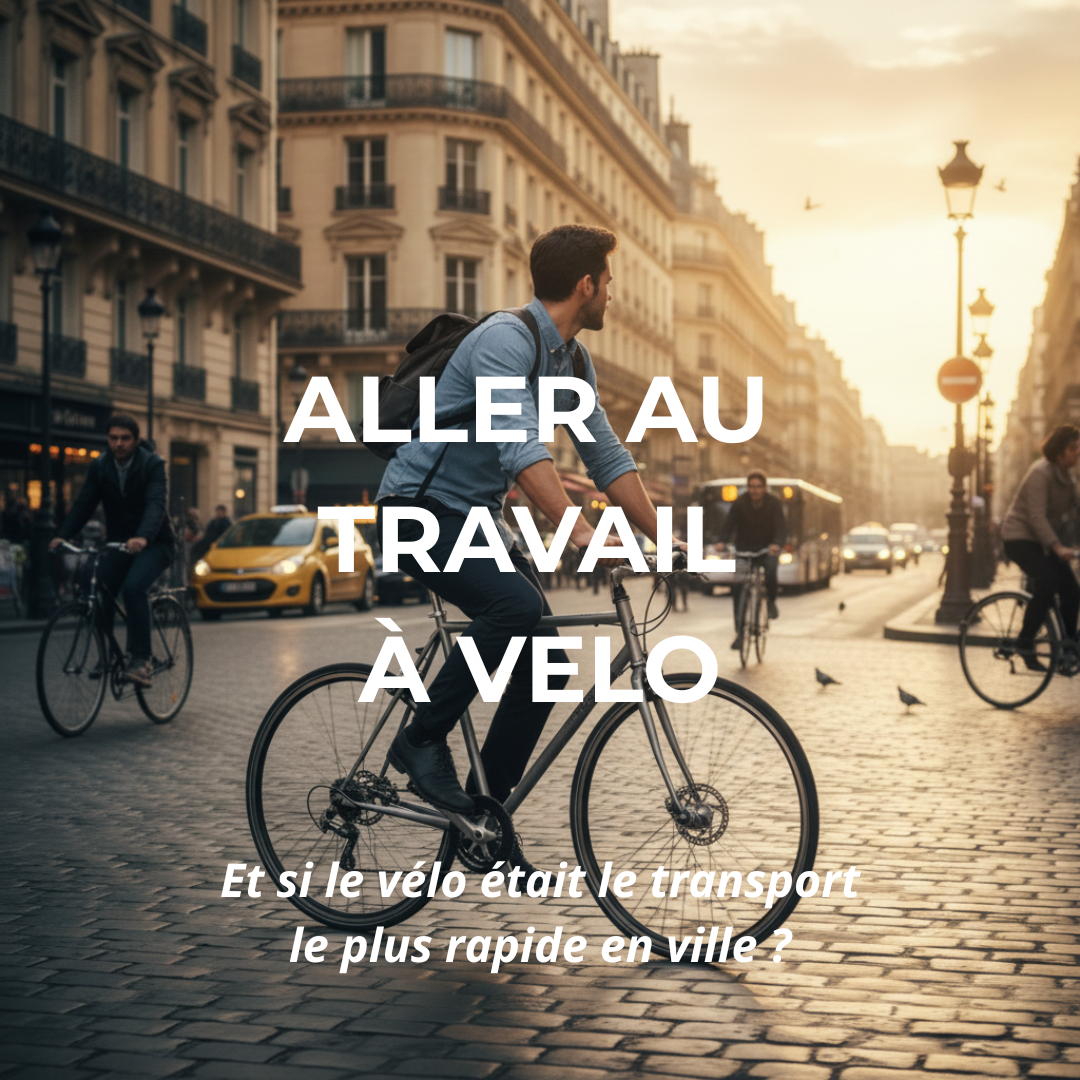 Et si le vélo était le transport le plus rapide en ville ?